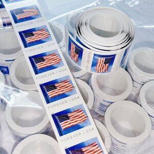 1000 forever stamps of 2019 Flag Postage